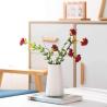 Buy cheap Minimalism Style White Ceramic Vase For Bedroom Kitchen Living Room Office Desk from wholesalers