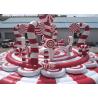 Buy cheap Giant Christmas Candy Cane Inflatable Amusement Park Bouncer For Kids And Adults Party Fun from wholesalers