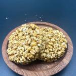 Healthy Rice Snacks Peanut Flavor Wheat Round Rice Cracker