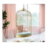 Buy cheap Modern Luxury Bird Cage Hanging Chair Birdcage Swing Chair from wholesalers