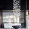Buy cheap Modern Luxury DIY Glass Large Crystal Stone Chandelier Large classic chandelier (WH-NC-101) from wholesalers