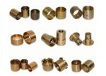 Cylindrical Bronze Bushings And Bearings , Lubricated Bronze Sleeve Bearings