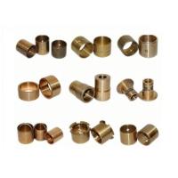 Buy cheap Cylindrical Bronze Bushings And Bearings , Lubricated Bronze Sleeve Bearings product