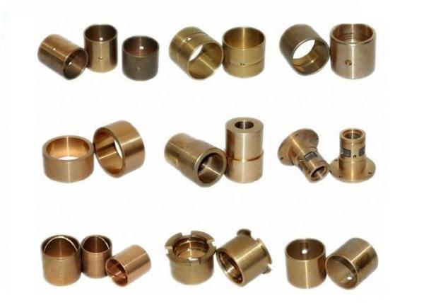 Buy cheap Cylindrical Bronze Bushings And Bearings , Lubricated Bronze Sleeve Bearings ISO9001 from wholesalers