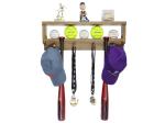 Premier Baseball and Softball All in 1 Trophy Shelf Display- Baseball Bat Holder
