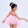 Buy cheap Baby Pinky Floral Banded Waist Tutu Dress Kids Dance Costumes Dress for Girls from wholesalers