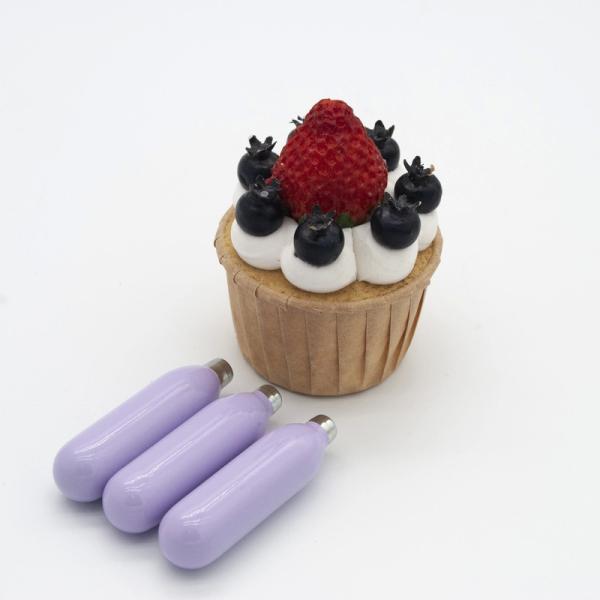 Buy cheap Flavored Purple 8g Whipped Cream Charger Customized Cream Chargers from wholesalers