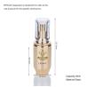 Buy cheap 40ml Golden Cylinder Spray Bottle Glass Skincare Packaging For Cosmetic from wholesalers