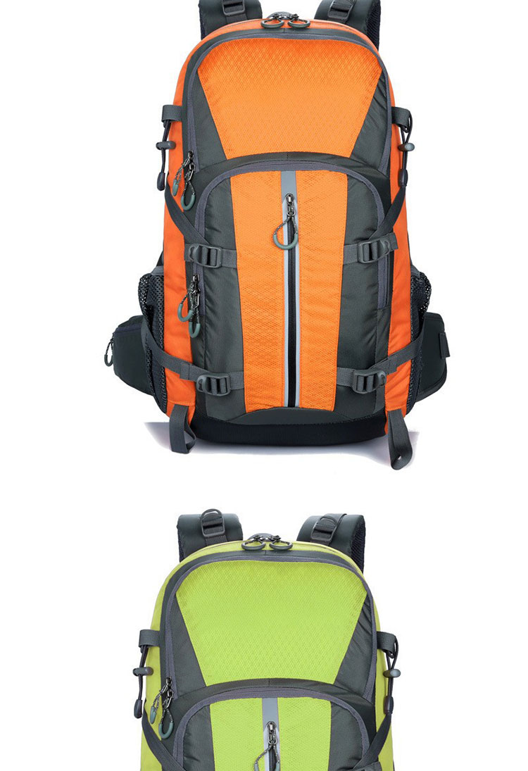 Large Capacity Outdoor Sports Backpacks , Men Women Travel Backpack Custom Logo