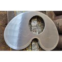 Buy cheap Hydraulic Concrete Pump Spare Parts Spectacle Wear Plate High Performance product