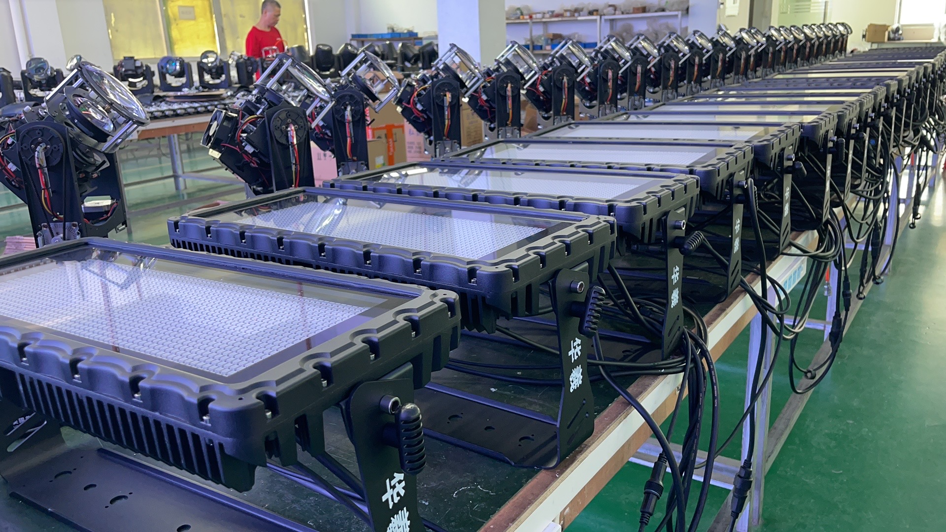 50000 Hours Working Time RGB LED Stage Strobe Light IP65 Waterproof 400w