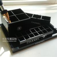 Buy cheap Plexiglass Lipstick Holder Acrylic Lipstick Display Stand Cube Storage Box for product