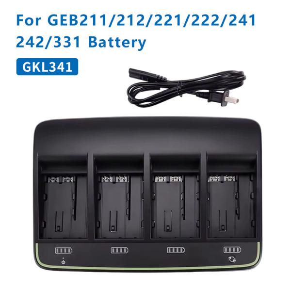 Buy cheap Four Slots Car Charger GKL341 For Lithium Battery Model GEB242/241/211/212/221/222 1PCS from wholesalers