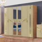 2025 Full King Size Wooden Turkish Bedroom Furniture Set Wood Frame Home Double
