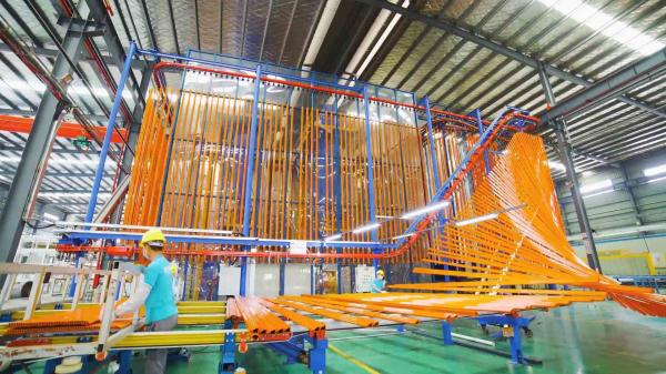 Professional Manufacturing Vertical Powder Coating Production Line from China