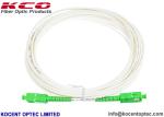 SC APC Fiber Optic Patch Jumper 3.5mm PE Sheath Ultra Bend / G657B3 Patch Cable