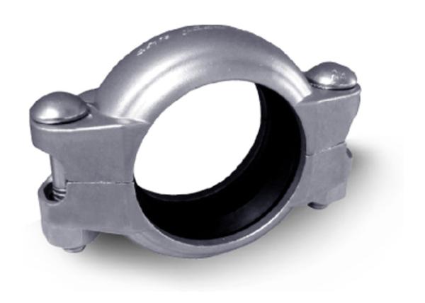 Buy cheap 1200 PSI EPDM Grooved End Coupling , DN200 Grooved Pipe Connection from wholesalers