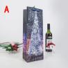 Buy cheap White Cardboard Custom Paper Tote Bags Red Wine Eco Christmas Gift Bags from wholesalers