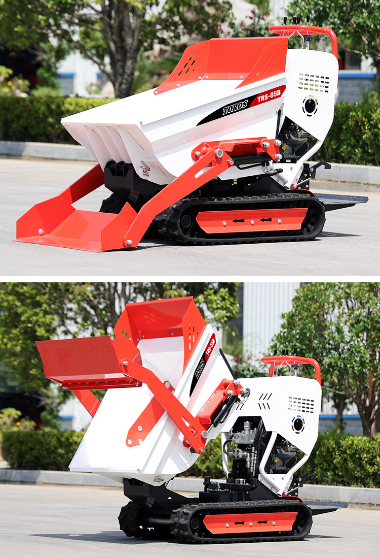 High Efficiency 200-400 Hp Compact Dumpers Narrow Access Dumper 8-10M Length