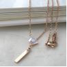 Buy cheap Fashion Necklace Stainless Steel Jewelry Pendant Shell Necklace, Scallop shell necklace, sector or fan-shaped necklace from wholesalers