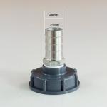 2"*1/2" 2"*3/4" 2"*1.2" Stainless Steel Valve Accessories IBC Fitting Adapter