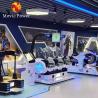 Buy cheap 3 Seats Virtual Reality Simulator Coin Operated 5D Game Machine 9D Cinema Chairs from wholesalers