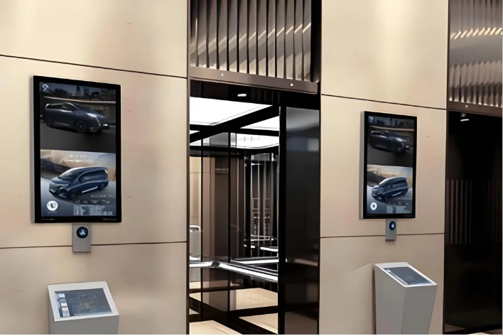 Floor Standing Vertical Mobile Capacitive Infrared Touch Screen Advertise Monitor Panel Lcd Hotel Digital Signage