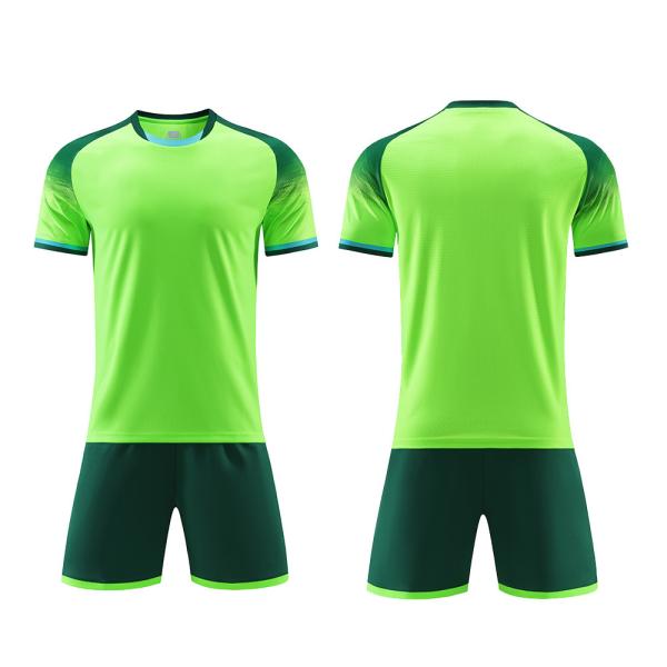 Buy cheap Casual Training Soccer Jersey Sets Short Sleeve Football Jersey Team Set from wholesalers