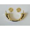 Buy cheap HP015 size 21.5x8.6cm gold color Plastic coffin handle and Casket Fittings from wholesalers