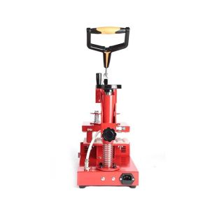 Buy cheap Red Manual Pen Heat Press Machine Sublimation Pen Printing Machine from wholesalers