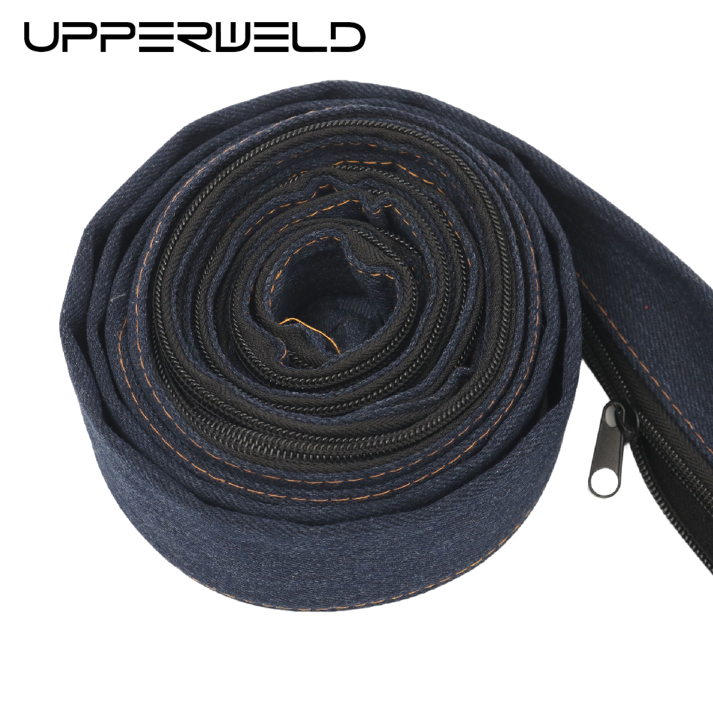 Durable Welding Torch Cable Cover Cowboy Zipper Jacket Style Protector for Gas Arc Torch