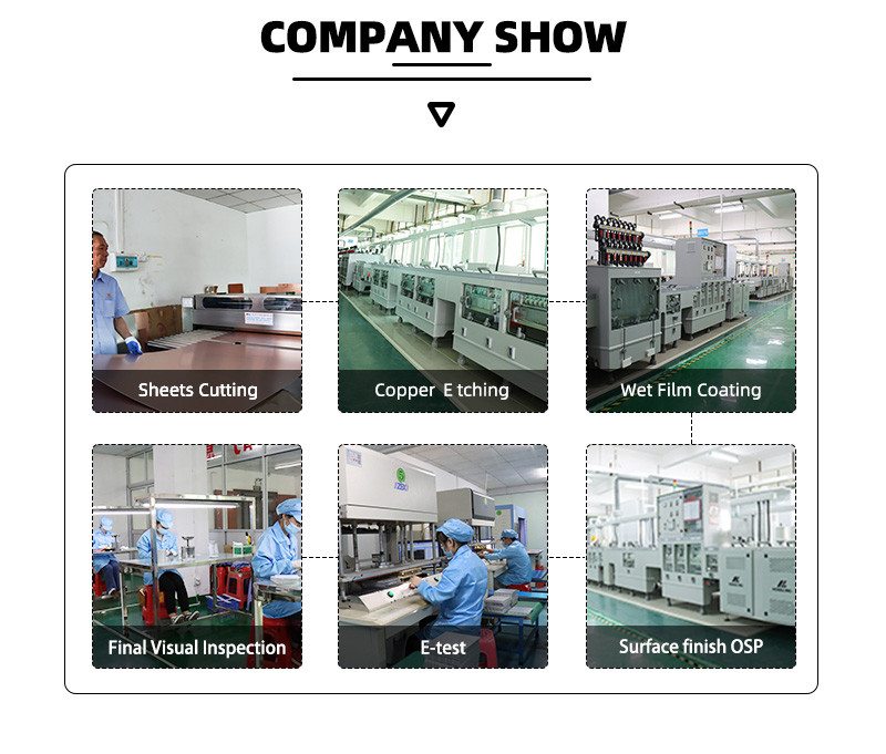 Customized Round Single Sided PCBs 12v Led Light Circuit Board