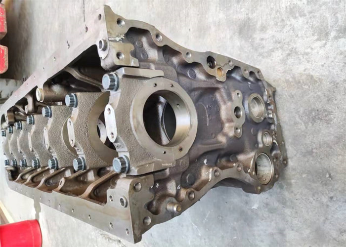 Excavator R210-7 Engine Block , Mitsubishi 6D16 Steel Engine Blocks Second Hand