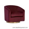 Buy cheap Velvet Upholtetered Contracted 1 Seater Sofa from wholesalers