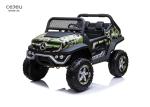 LED Lights Mercedes Benz Unimog Ride On 2 Seater With EVA Tire