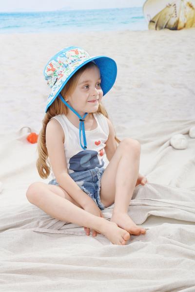 Buy cheap 45cm Childrens Bucket Hats Toddler Baby Beach Sun Cap from wholesalers