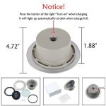 3 LEDs Solar Buried Lights , Landscape Solar Powered Outdoor Lamp Waterproof
