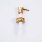 Buy cheap Customized Gold Lotion Pump Cap White Dispenser 1.8CC ODM For Household Bottle from wholesalers