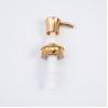 Buy cheap Customized Gold Lotion Pump Cap White Dispenser 1.8CC ODM For Household Bottle from wholesalers