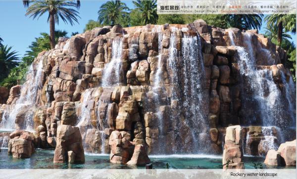 Buy cheap Fiberglass Rockery Artificial GRC Landscape For Decoration from wholesalers