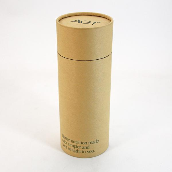 Buy cheap Cardboard Paper Tube Brown Packaging Brown Kraft Biodegradable For Art from wholesalers