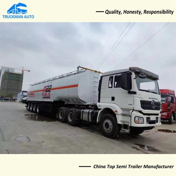 Buy cheap 54,000 Liters 4 Axle Oil Tank Trailer Fuel Tanker Semi Trailer For Guinea from wholesalers