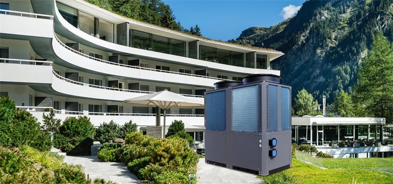 50KW/100KW/200KW/400KW R410A High Efficiency Environmentally Friendly Commercial Heat Pump With MODBUS Communication