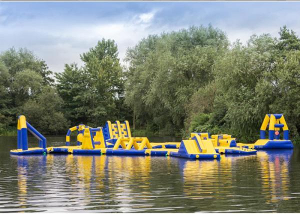 Buy cheap Waterproof Inflatable Floating Water Playground For Kids Or Adults 3 Years Warranty from wholesalers