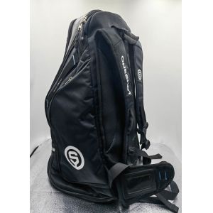 Multifunctional Pickleball Racket Bag 30L Black With Padded Shoulder Strap