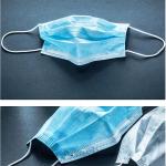 BFE 95 3 Ply Filters People FDA Earloop Surgical Face Mask OEM