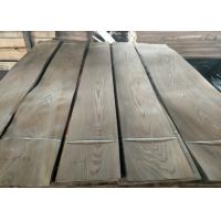 Buy cheap 0.5mm Sliced Elm Crown Cut Wood Veneer Sheet For Door product