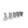 Buy cheap Traffic Waist High Turnstile Brush Motor , Flap Barrier Fingerprint Door Access from wholesalers