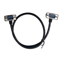 Buy cheap Industrial Db15 Vga Cable , 90 Degree Vga Rs232 Cable 2 Meter product