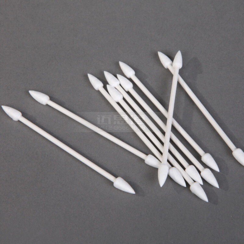 75mm Industrial Cleanroom Swab Lint Free Paper Stick Pointed Cotton Swabs